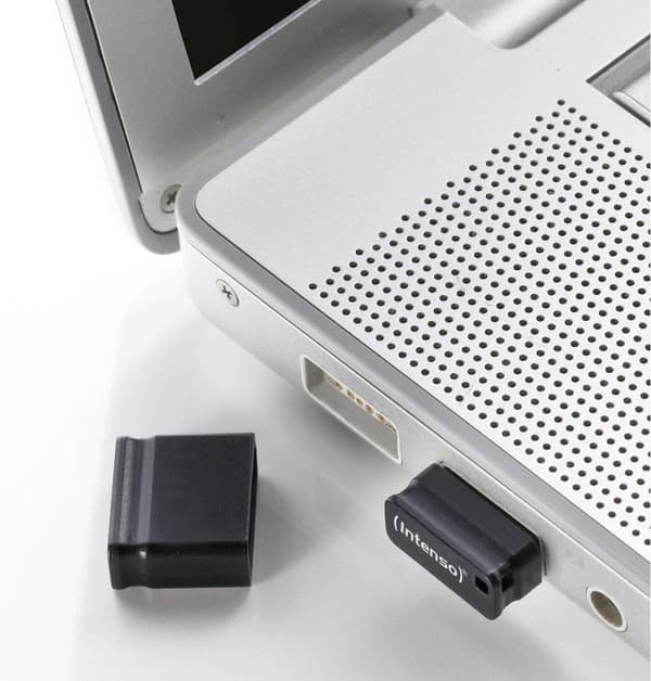 Intenso Slim Line USB-minne 128 GB USB 3.2 Gen 1 (USB 3.0) Svart 3532491
