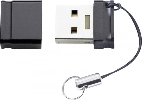 Intenso Slim Line USB-minne 128 GB USB 3.2 Gen 1 (USB 3.0) Svart 3532491 Svart