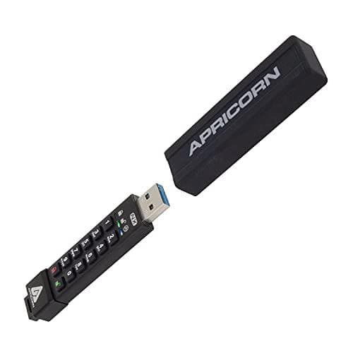 Apricorn Aegis Secure Key 3XN - USB Flash Drive - Krypteret - 32GB - USB 3.1 Gen 1 - FIPS 140-2 Niveau 3
