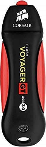 Corsair Voyager GT Flash Drive 256GB USB 3.0 vattentät svart Svart, Röd