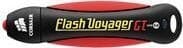 Corsair Voyager GT Flash Drive 512GB USB 3.0 vattentät svart Svart, Röd