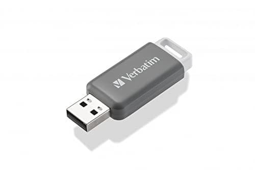 Verbatim DataBar - USB-minne - 128GB - USB 2.0 - Grå
