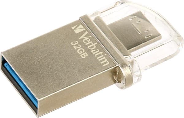 Verbatim Store 'n' Go OTG Micro 32GB Silver