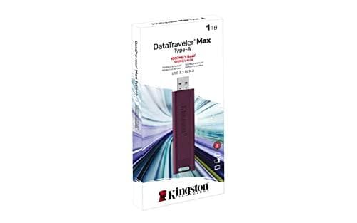 KINGSTON 1 Tt USB 3.2 DATATRAVELER MAX TYPE-A 1000R/900W GEN 2 (DTMAXA/1 Tt)
