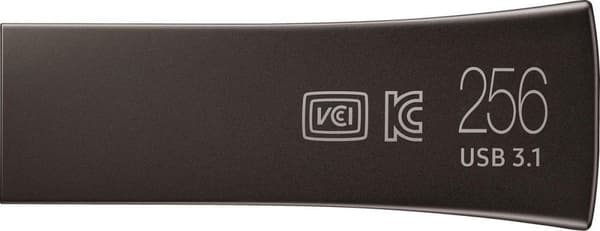 Samsung BAR Plus USB-minne 256 GB USB 3.2 Gen 2 (USB 3.1) Titanium Grey MUF-256BE4/APC