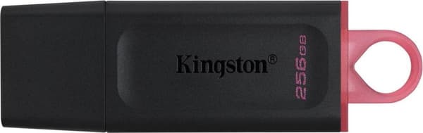 Kingston Technology DataTraveler Exodia USB-muistitikku 256 Gt USB Type-A 3.2 Gen 1 (3.1 Gen 1) Musta musta, Vaaleanpunainen