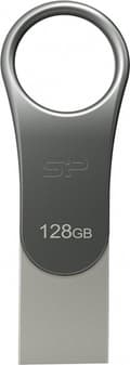 Miniatyrbild 3 av 4: Silicon Power Mobile C80 USB-minne 128 GB USB Type-A / USB Type-C 3.0 (3.1 Gen 1) Titanium