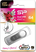 Miniatyrbild 5 av 6: Silicon Power Mobile C80 USB-minne 64 GB USB Type-A / USB Type-C 3.0 (3.1 Gen 1) Titanium