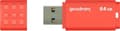 Miniatyrbild 4 av 5: Goodram UME3-0640O0R11 USB-minne 64 GB USB Typ-A 3.2 Gen 1 (3.1 Gen 1) Orange