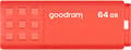 Miniatyrbild 5 av 5: Goodram UME3-0640O0R11 USB-minne 64 GB USB Typ-A 3.2 Gen 1 (3.1 Gen 1) Orange