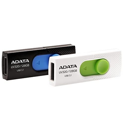 ADATA UV320 USB-minne 64 GB USB Typ-A 3.2 Gen 1 (3.1 Gen 1) Svart, Blå