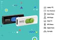 Miniatyrbild 5 av 6: ADATA UV320 USB-minne 64 GB USB Typ-A 3.2 Gen 1 (3.1 Gen 1) Svart, Blå