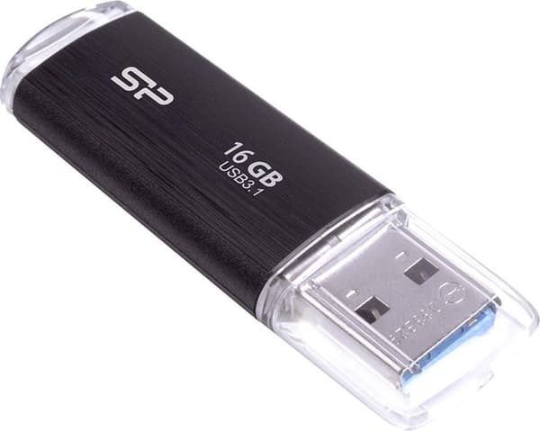 SILICON POWER Blaze B02 Pendrive USB-minne 16 GB USB Typ-A 3.2 Gen 1 (SP016GBUF3B02V1K) Svart