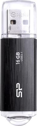 Miniatyrbild 1 av 10: SILICON POWER Blaze B02 Pendrive USB-minne 16 GB USB Typ-A 3.2 Gen 1 (SP016GBUF3B02V1K) Svart