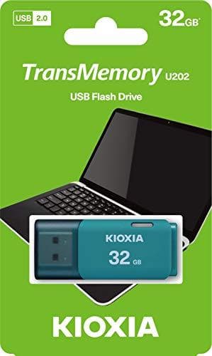 Kioxia TransMemory U202 USB-minne 32 GB USB Typ-A 2.0 Blå
