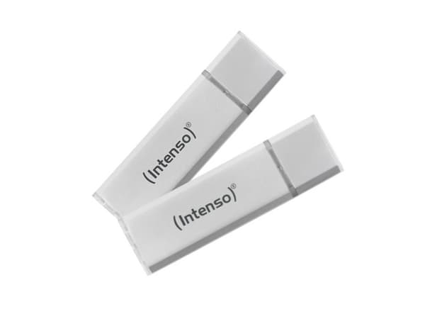 Intenso Ultra Line 2 x 32GB, 32 GB, USB Type-A, 3.2 Gen 1 (3.1 Gen 1), 70 MB/s, Med lokk, Sølv
