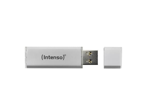 Intenso Ultra Line 2 x 32GB, 32 GB, USB Type-A, 3.2 Gen 1 (3.1 Gen 1), 70 MB/s, Med lokk, Sølv