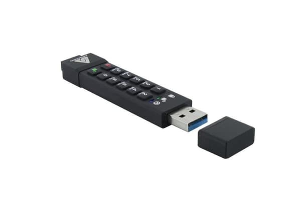 Apricorn Aegis Secure Key 3z USB-minne 128 GB USB Typ-A 3.2 Gen 1 (3.1 Gen 1) Svart