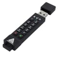 Miniatyrbild 1 av 9: Apricorn Aegis Secure Key 3z USB-minne 128 GB USB Typ-A 3.2 Gen 1 (3.1 Gen 1) Svart