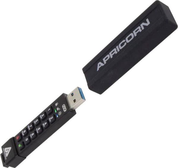 Apricorn Aegis Secure Key 3NX USB-minne 16 GB USB Typ-A 3.2 Gen 1 (3.1 Gen 1) Svart