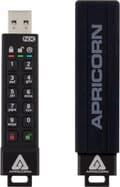 Miniatyrbild 5 av 9: Apricorn Aegis Secure Key 3NX USB-minne 16 GB USB Typ-A 3.2 Gen 1 (3.1 Gen 1) Svart