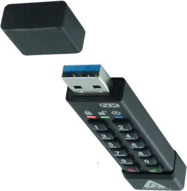 Apricorn Aegis Secure Key 3NX USB-minne 16 GB USB Typ-A 3.2 Gen 1 (3.1 Gen 1) Svart