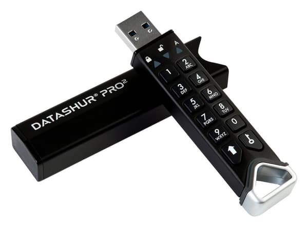 iStorage datAshur Pro2 - USB-minne - USB3.0 - 256-bitars - 8GB