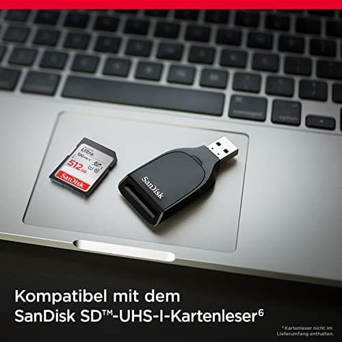 SanDisk Ultra 512GB SDXC UHS-I Class 10 (SDSDUN4-512G-GN6IN)