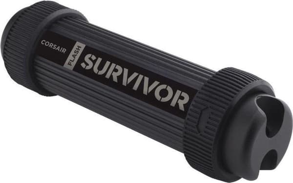 Corsair Survivor Stealth (V2) - USB-minne - 256 GB Svart