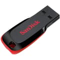 Miniatyrbild 2 av 3: USB-sticka, Cruzer Blade, 32GB, USB 2.0, Svart, SanDisk