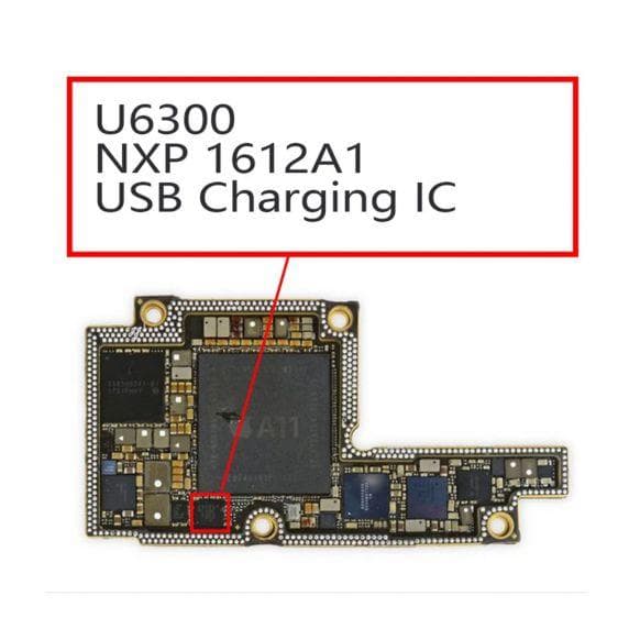 U6300 NXP 1612A1 USB Laddning IC - iPhone 8/8 Plus/X/XS/XR/XS Max