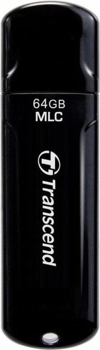 Transcend JetFlash 750, 64GB 64GB USB 3.0 Svart USB-minne