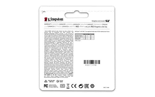 Kingston DataTraveler microDuo 3C - USB-flashdrev - 256GB - USB 3.2 Gen 1 / USB-C (DTDUO3CG3/256GB)