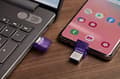 Miniatyrbillede 5 af 6: Kingston DataTraveler microDuo 3C - USB-flashdrev - 256GB - USB 3.2 Gen 1 / USB-C (DTDUO3CG3/256GB)