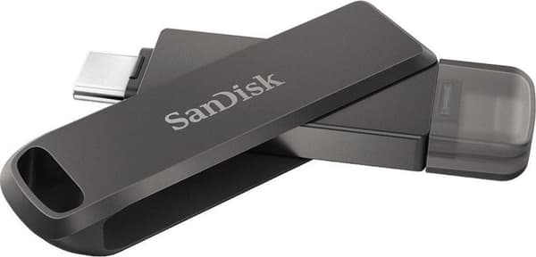 SanDisk iXpand™ Flash Drive Luxury 128GB Sort