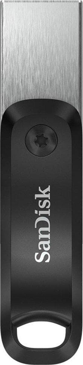 SanDisk iXpand™ Flash Drive Go USB-minne smartphone/surfplatta Svart, Silver 128 GB USB 3.2 Gen 1 (USB 3.0), Apple Lightning
