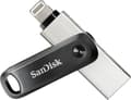 Miniatyrbild 1 av 7: SanDisk iXpand™ Flash Drive Go USB-minne smartphone/surfplatta Svart, Silver 128 GB USB 3.2 Gen 1 (USB 3.0), Apple Lightning