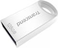 Miniatyrbillede 3 af 6: Transcend JetFlash® 710S USB-flashdrev 128 GB USB 3.2 Gen 1 (USB 3.0) Sølv TS128GJF710S