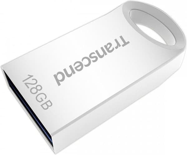 Transcend JetFlash® 710S USB-flashdrev 128 GB USB 3.2 Gen 1 (USB 3.0) Sølv TS128GJF710S