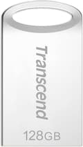 Miniatyrbillede 1 af 6: Transcend JetFlash® 710S USB-flashdrev 128 GB USB 3.2 Gen 1 (USB 3.0) Sølv TS128GJF710S