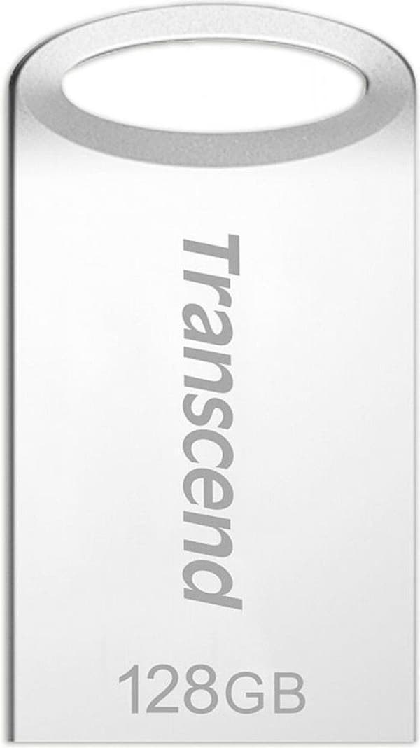 Transcend JetFlash® 710S USB-flashdrev 128 GB USB 3.2 Gen 1 (USB 3.0) Sølv TS128GJF710S Sølv