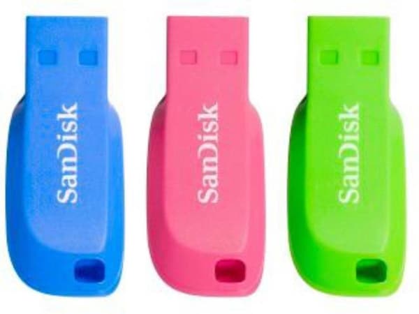 SanDisk Cruzer Blade 32GB 3-pak