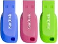 Miniatyrbillede 1 af 5: SanDisk Cruzer Blade 32GB 3-pak