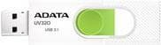 ADATA UV320 - USB-flashdrev - 128GB - USB 3.1 - Hvid/grøn Grøn, Hvid