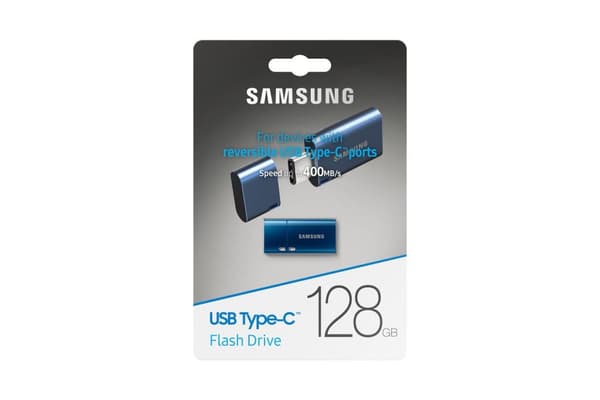 Samsung MUF-128DA - USB-minne - 128GB - USB-C 3.2 Gen 1 - Blå