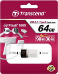 Miniatyrbillede 7 af 8: Transcend JetFlash 890 - USB stick - 64 GB