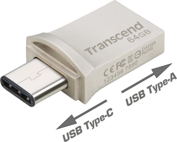 Transcend JetFlash 890 - USB stick - 64 GB