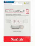 Miniatyrbild 7 av 11: SanDisk Ultra Dual Luxe USB-minne smartphone/surfplatta Silver 64 GB USB-C USB 3.2 (Gen 1)