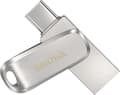 Miniatyrbild 1 av 11: SanDisk Ultra Dual Luxe USB-minne smartphone/surfplatta Silver 64 GB USB-C USB 3.2 (Gen 1)