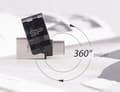 Miniatyrbillede 7 af 10: Silicon Power C31 Dual USB USB-A / USB-C USB stick - 32GB - Sort